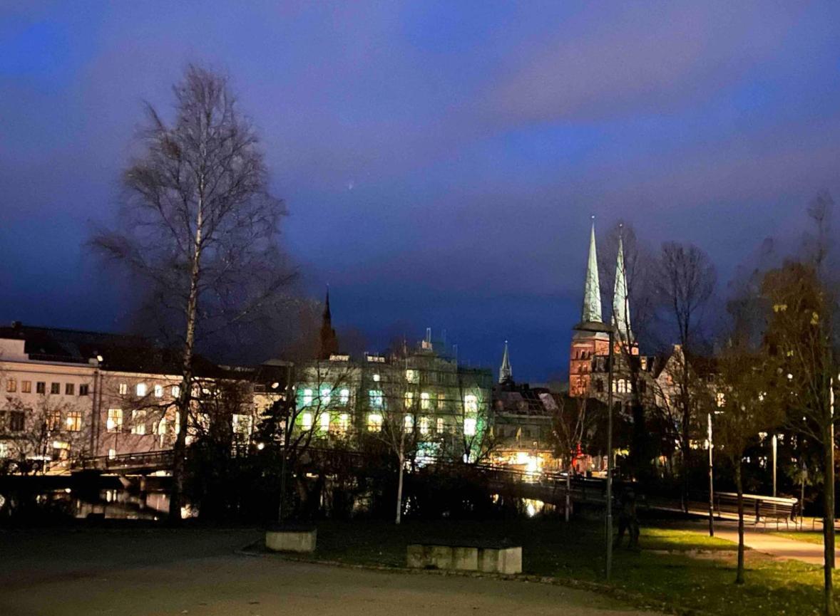 Ferienwohnung Hansetraum Luebeck Esterno foto