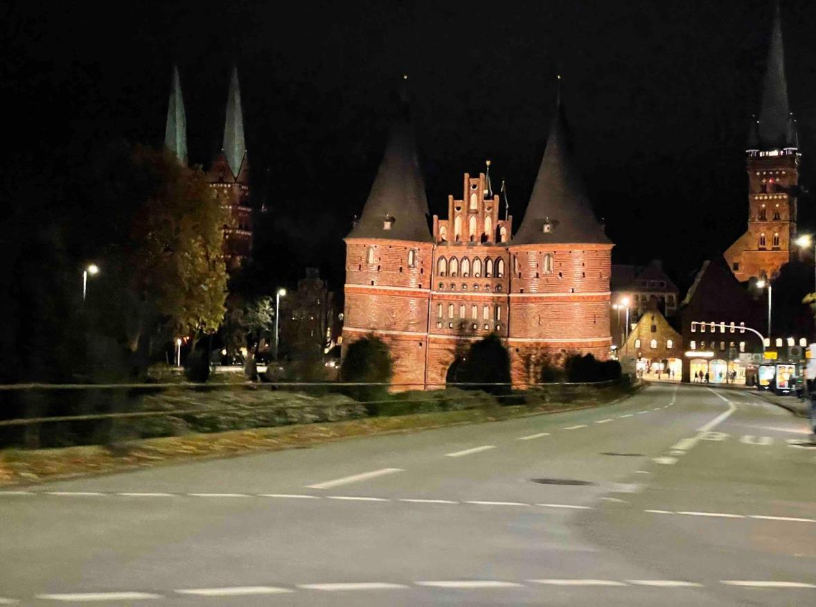 Ferienwohnung Hansetraum Luebeck Esterno foto